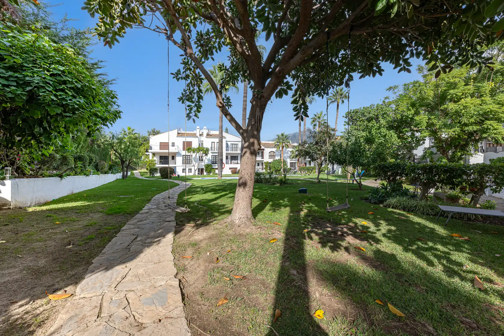 Jardí de Apartament en venda en Marbella amb Aire condicionat, Calefacció i Parquet