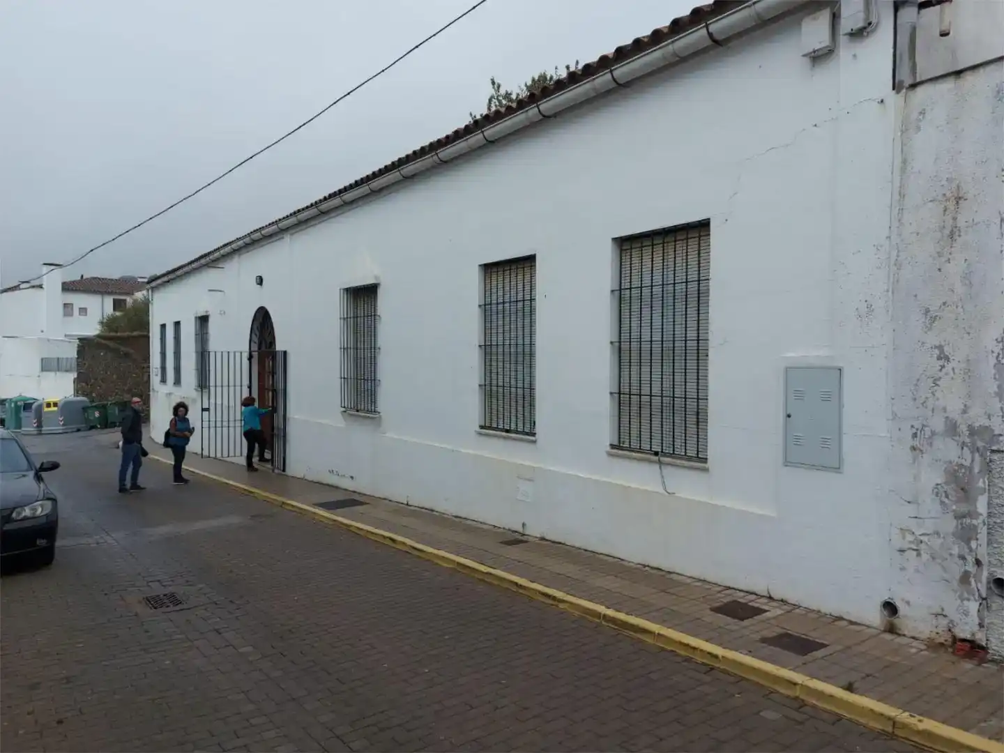 Vista exterior de Nave industrial en venta en Higuera de la Sierra
