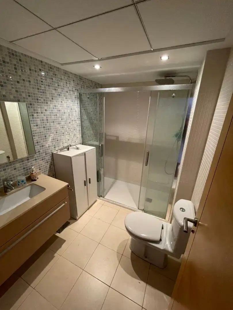 Bathroom of Flat for sale in Elche / Elx  with Air Conditioner, Parquet flooring and Jacuzzi