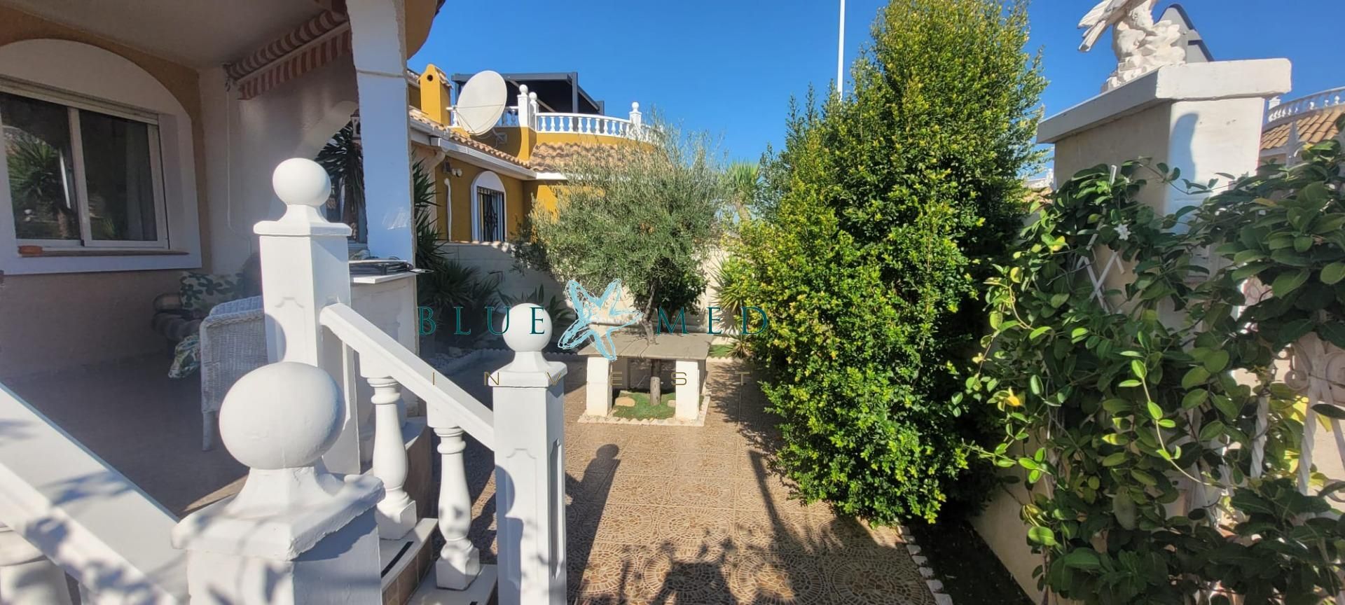 Jardí de Casa o xalet en venda en Mazarrón amb Aire condicionat, Piscina i Jacuzzi