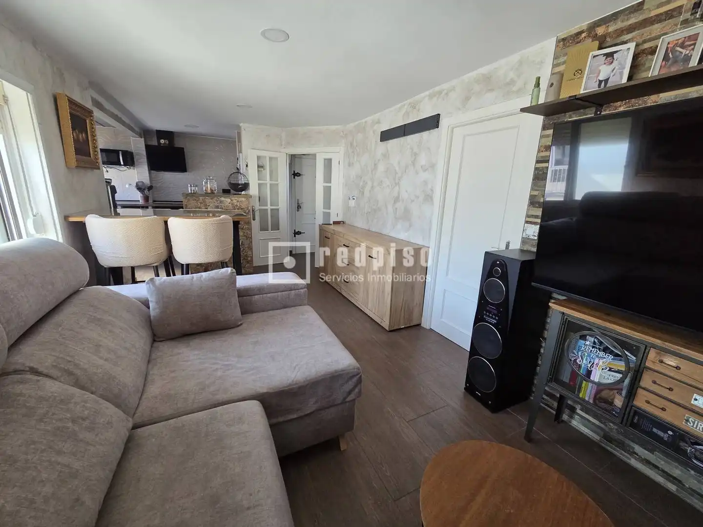 Sala de estar de Piso en venta en Sanlúcar de Barrameda con Aire acondicionado