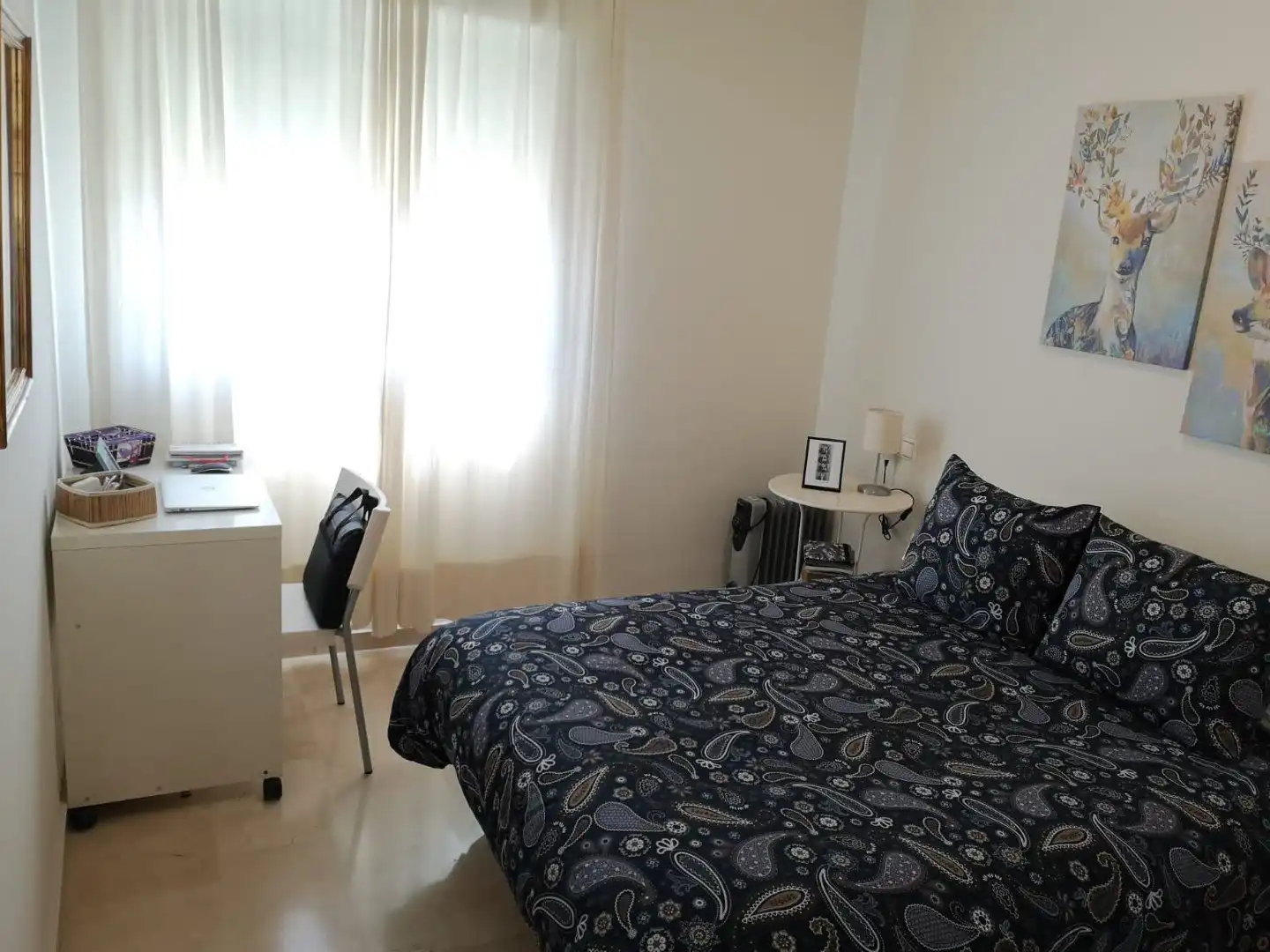 Bedroom of Flat for rent in Algeciras  with Terrace, Furnished and Community pool