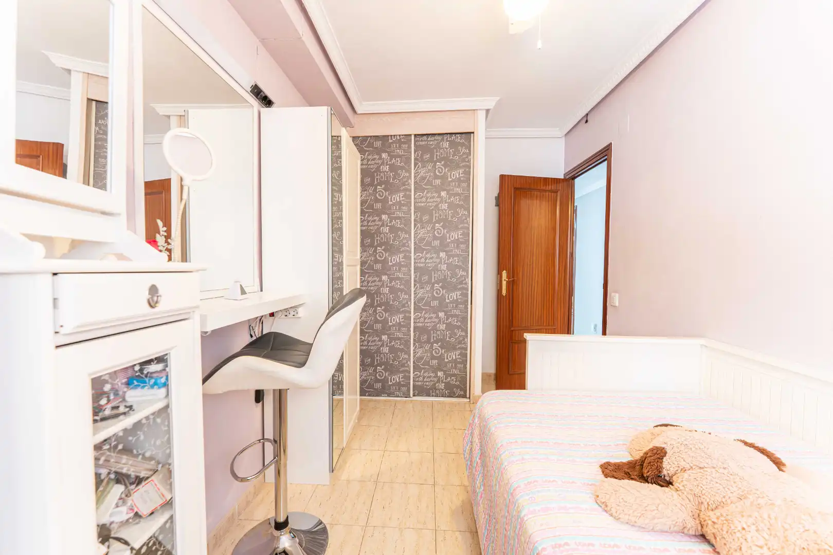 Schlafzimmer von Maisonette zum Verkauf in Fuenlabrada mit Klimaanlage, Heizung und Terrasse