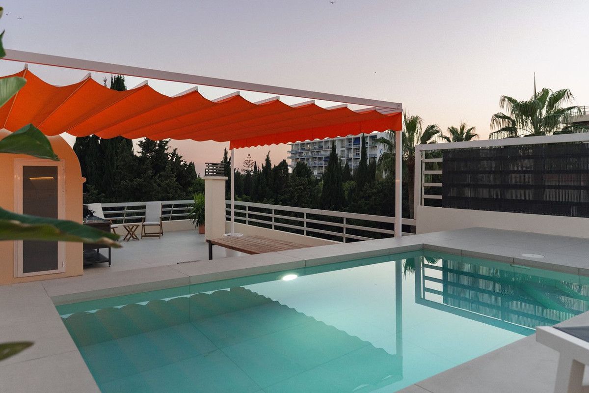Swimming pool of Attic for sale in Marbella  with Terrace and Swimming Pool