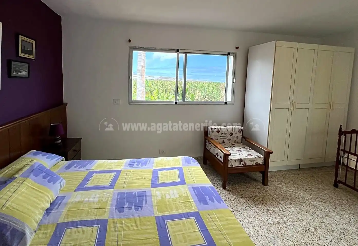 Habitación de Finca rústica en venta en Los Silos con Jardín privado y Terraza