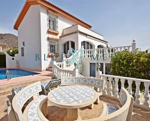 Exterior view of House or chalet for sale in Mazarrón  with Terrace and Swimming Pool