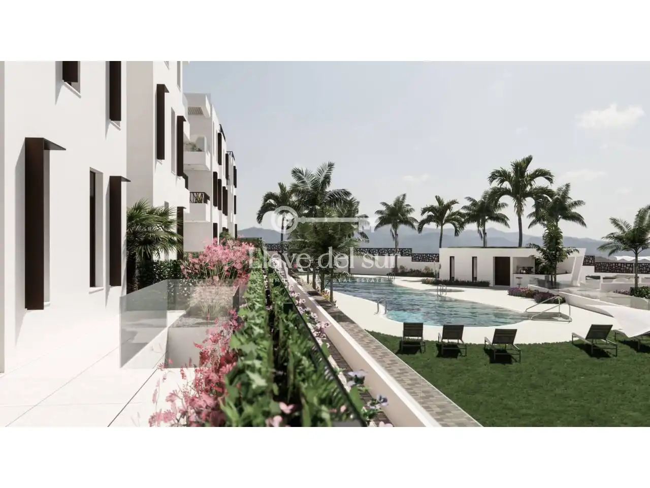 Außenansicht von Wohnung zum Verkauf in Pulpí mit Terrasse, Alarm und Gemeinschaftspool