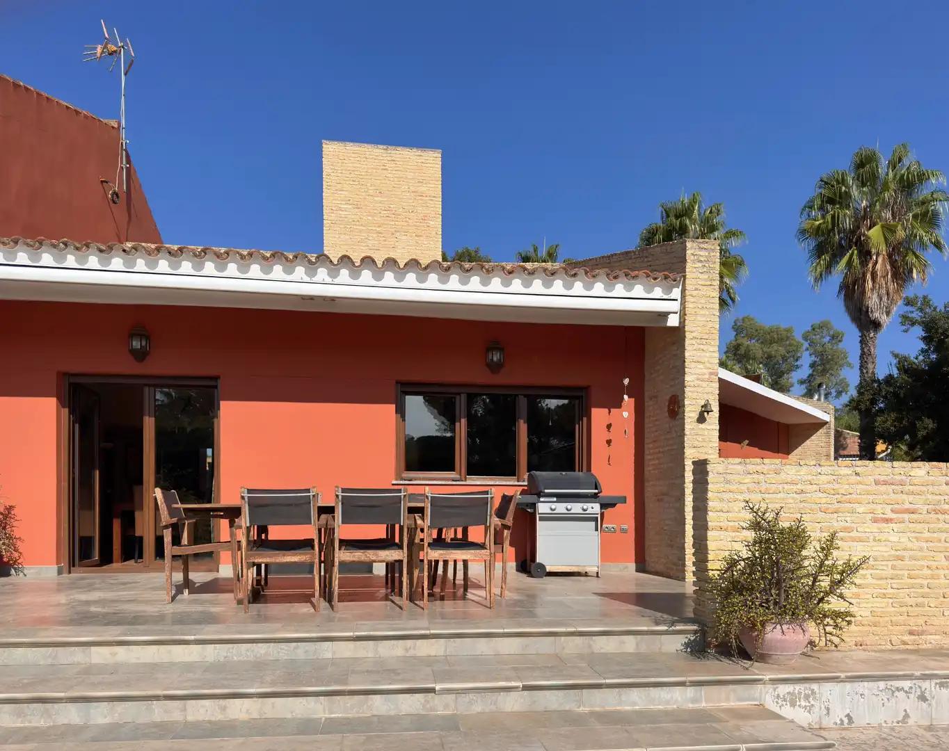 Terraza de Casa o chalet en venta en Carmona con Aire acondicionado, Calefacción y Jardín privado