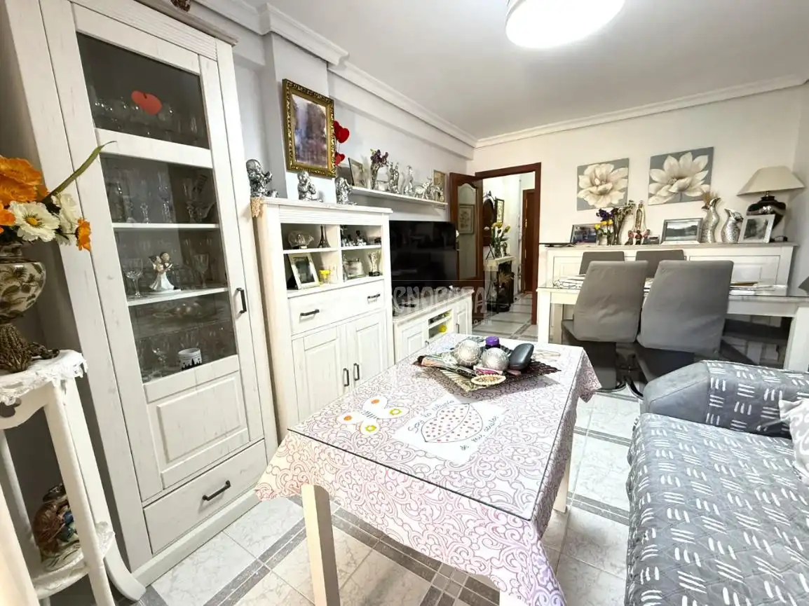 Sala de estar de Piso en venta en Málaga con Terraza