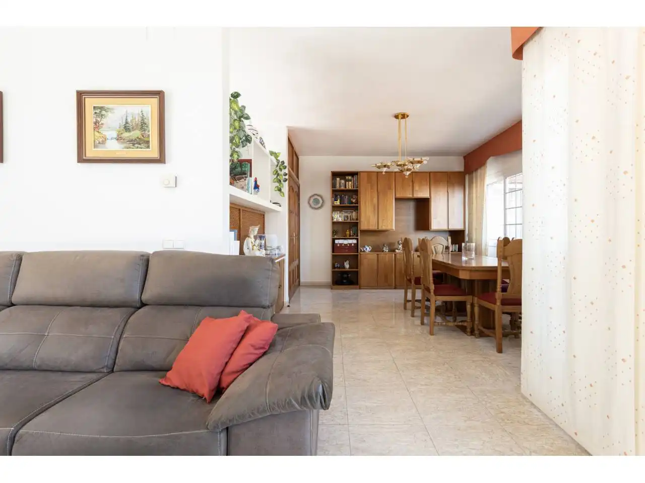 Living room of Houses for sale in Barcelona  with Air Conditioner, Heating and Terrace
