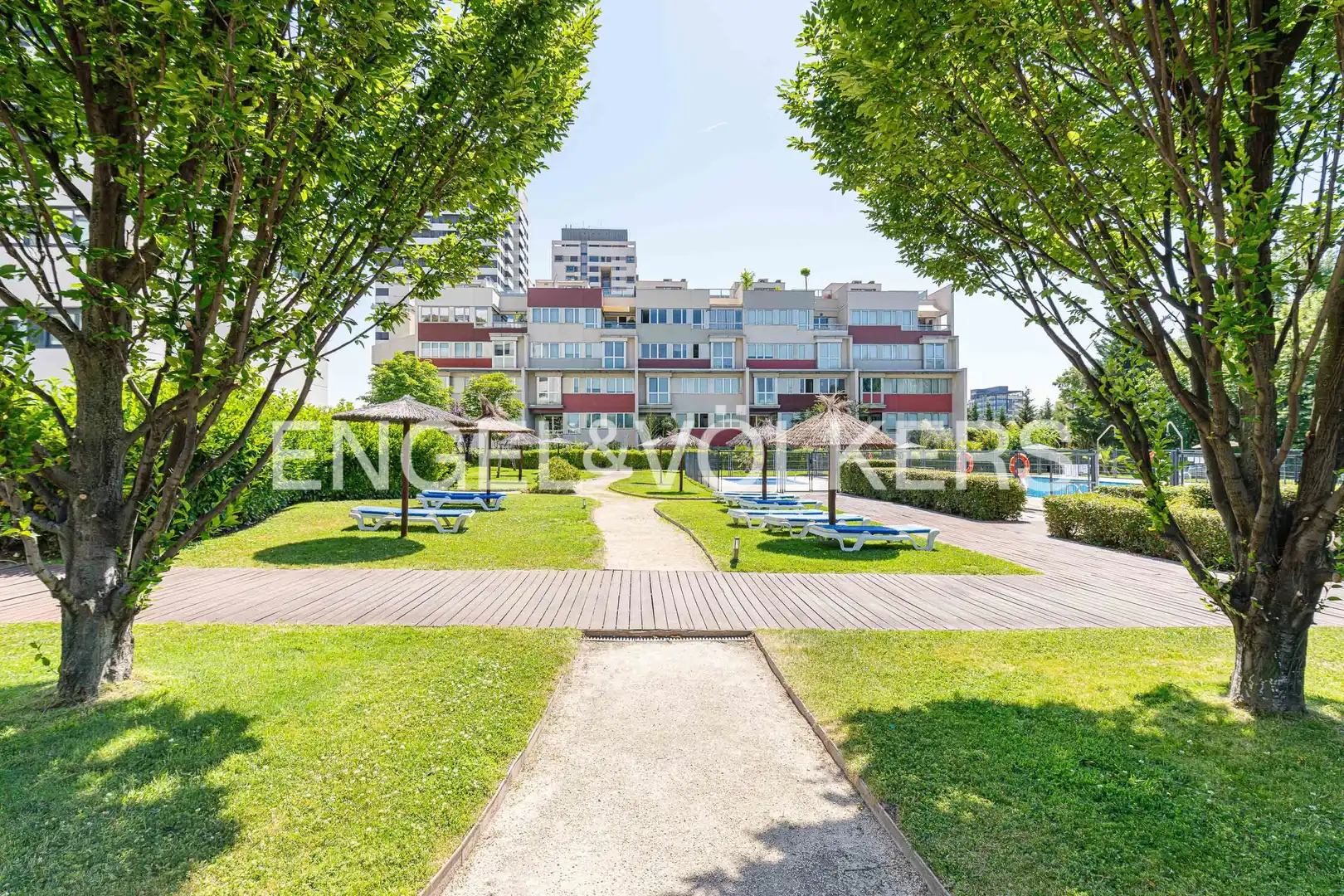 Terrasse von Wohnung zum Verkauf in Madrid mit Klimaanlage, Heizung und Parkett