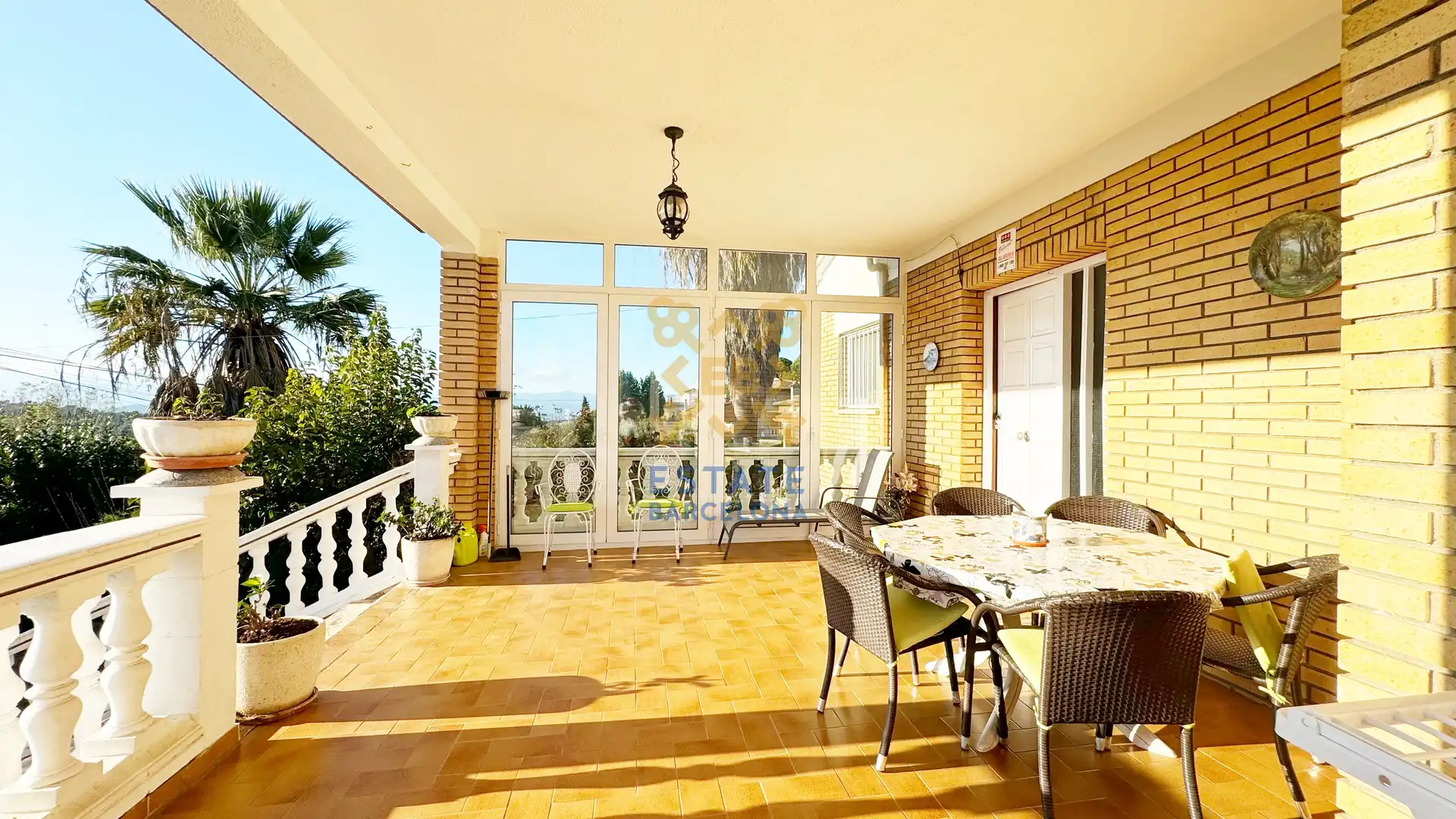 Terrasse von Haus oder Chalet zum Verkauf in Lloret de Mar mit Klimaanlage, Heizung und Schwimmbad