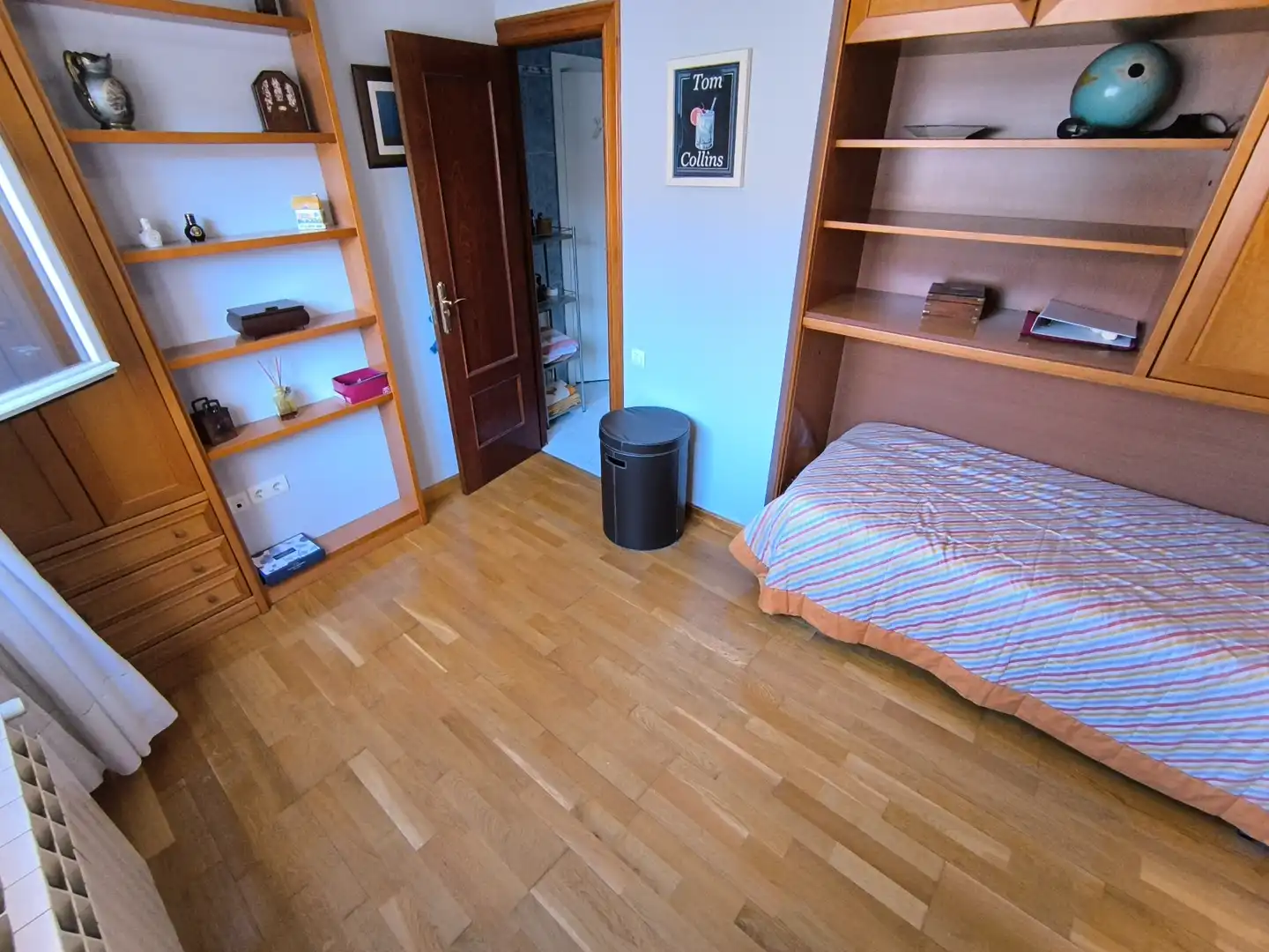 Schlafzimmer von Wohnung zum Verkauf in Palencia mit Heizung, Terrasse und Ofen