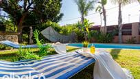 Jardí de Casa o xalet en venda en Torredembarra amb Aire condicionat, Terrassa i Piscina