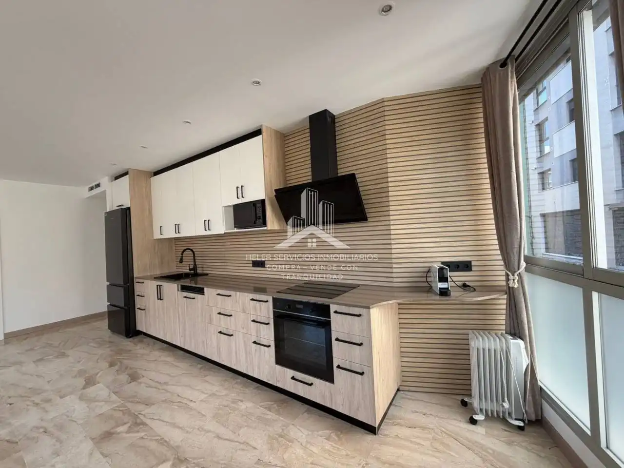 Cocina de Piso de alquiler en Castellón de la Plana / Castelló de la Plana con Parquet y Amueblado