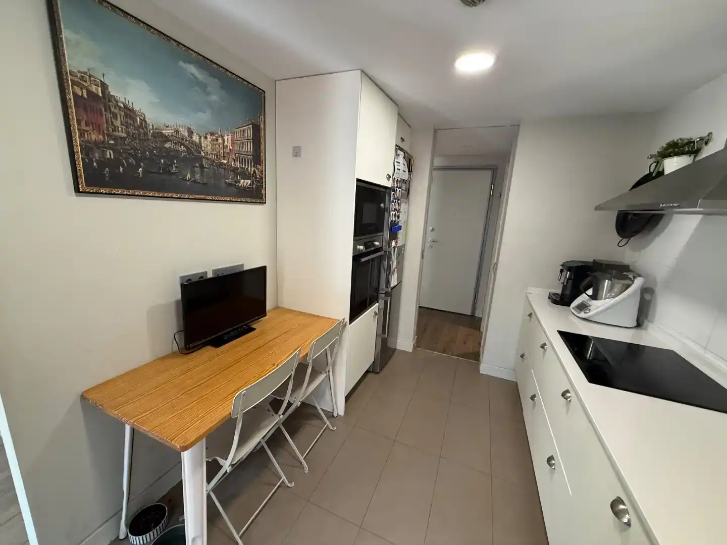 Cuina de Dúplex en venda en  Madrid Capital amb Aire condicionat i Piscina