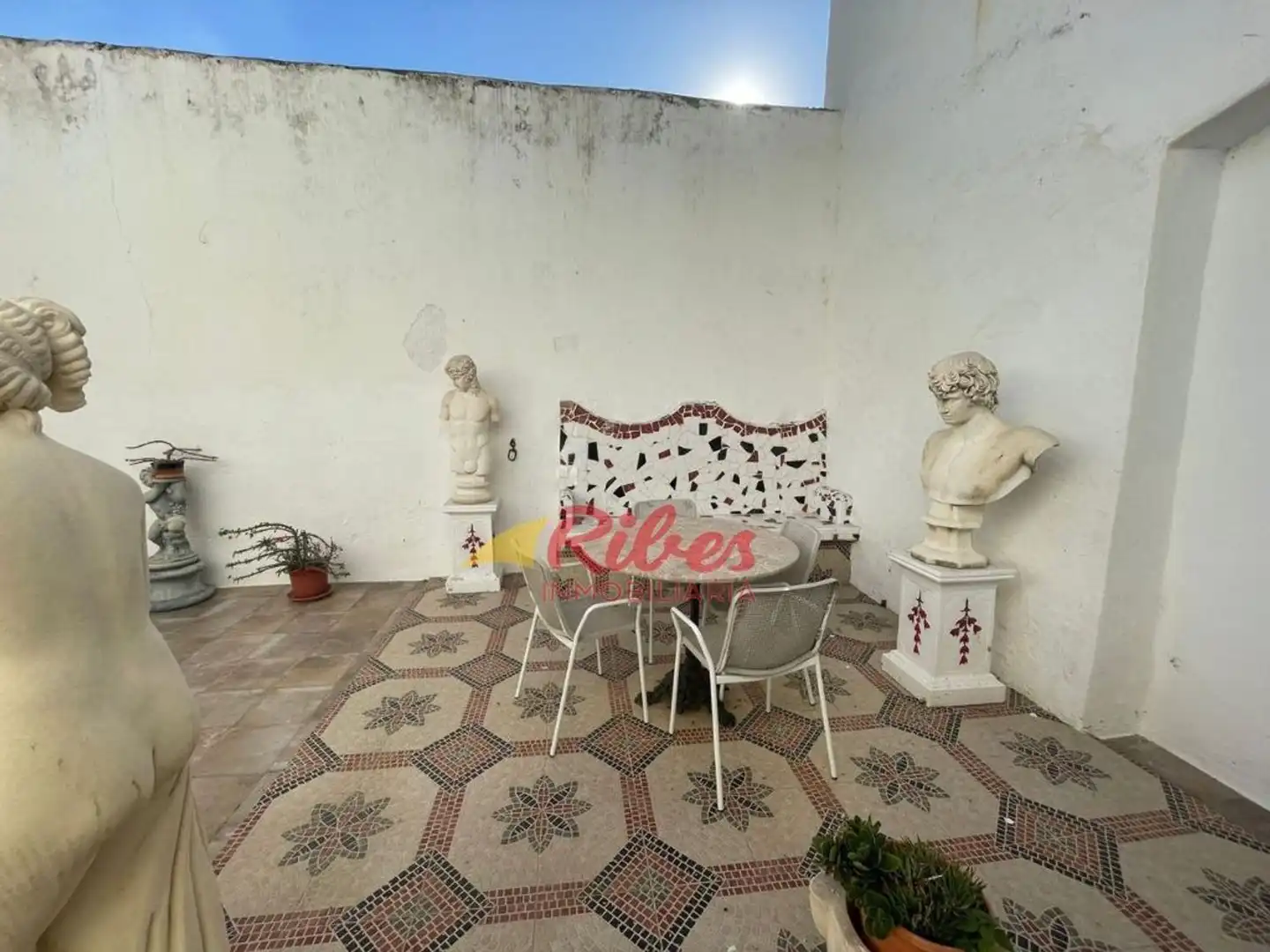 Terraza de Finca rústica en venta en Cullera con Aire acondicionado, Jardín privado y Terraza