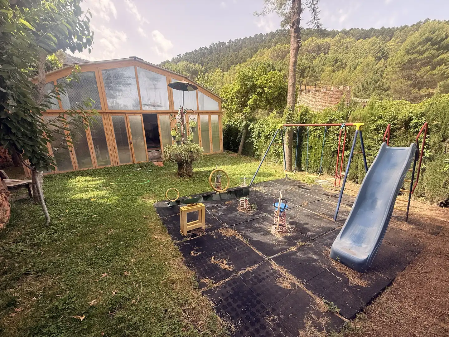 Garden of Country homes for sale in Benatae  with Air Conditioner, Heating and Terrace