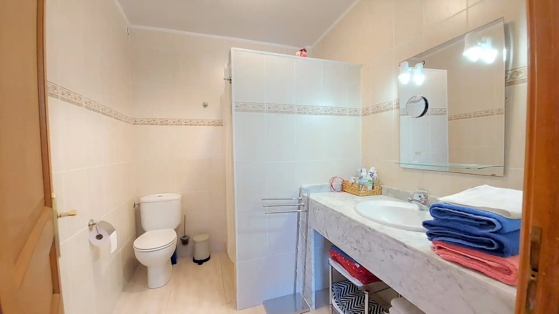 Bathroom of Houses for sale in Calonge i Sant Antoni  with Air Conditioner, Private garden and Terrace