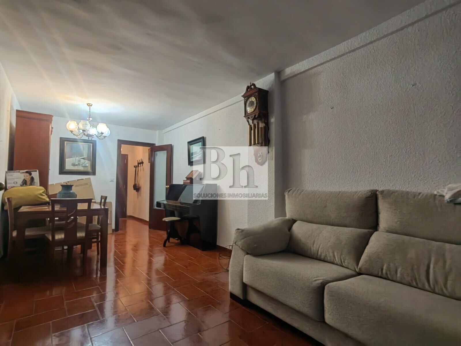 Sala d'estar de Pis en venda en Málaga Capital amb Aire condicionat i Balcó