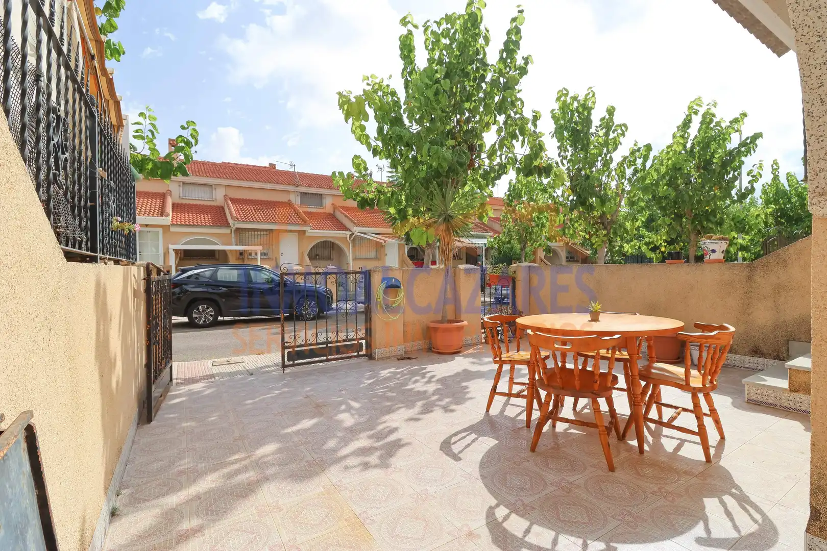 Exterior view of Houses for sale in Los Alcázares  with Private garden and Furnished