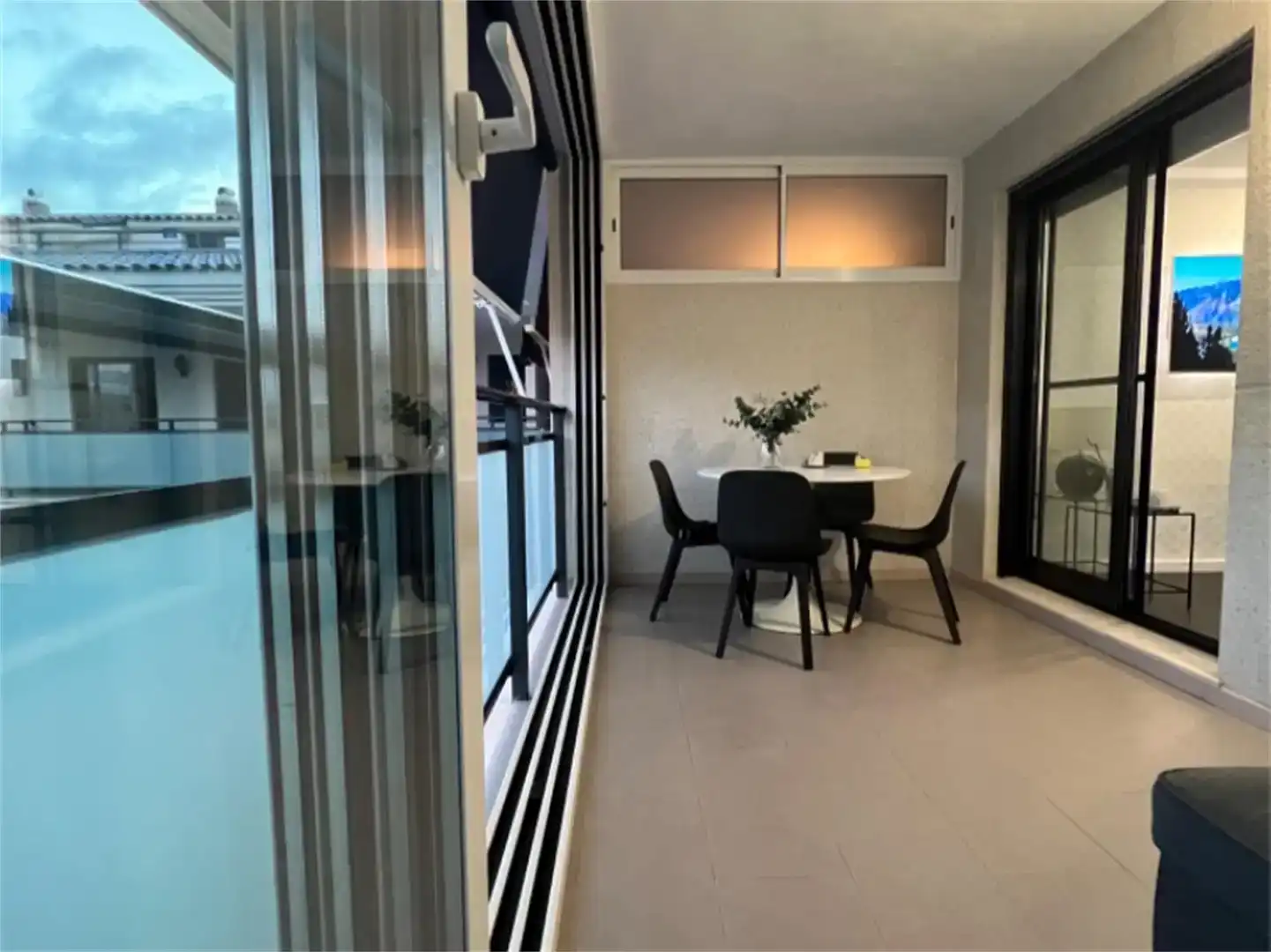 Esszimmer von Wohnung zur Miete in Puçol mit Klimaanlage, Schwimmbad und Balkon