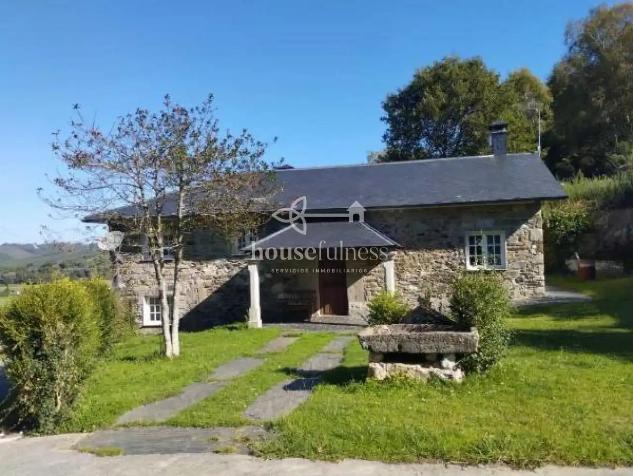 Exterior view of Houses for sale in As Somozas   with Heating, Private garden and Terrace