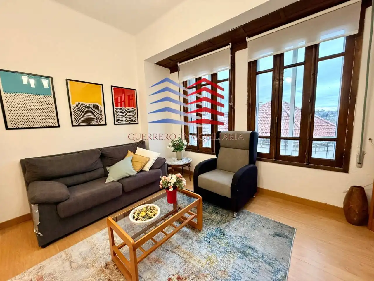 Living room of Flat for rent in O Carballiño    with Heating and Furnished