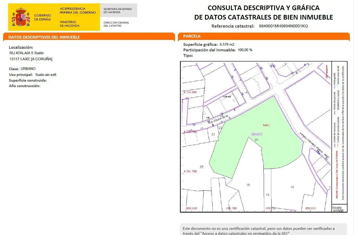 Terrenys i solars en venda a Laxe, imagen 6