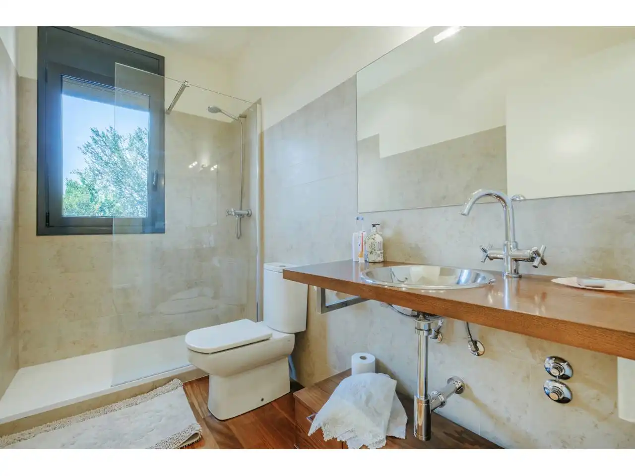 Bathroom of Houses for sale in Matadepera  with Air Conditioner, Heating and Private garden