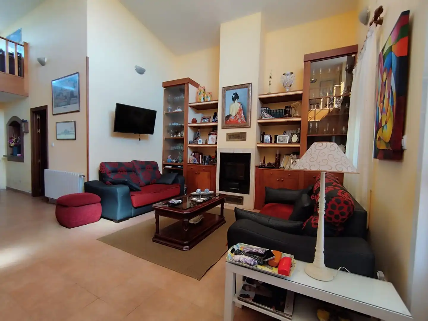 Sala de estar de Casa o chalet en venta en Cerceda con Calefacción, Terraza y Horno