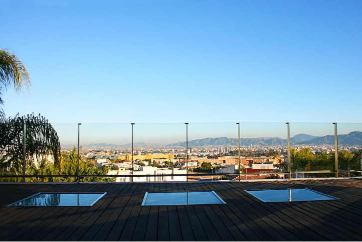 Terrace of House or chalet for sale in  Murcia Capital  with Air Conditioner, Heating and Private garden