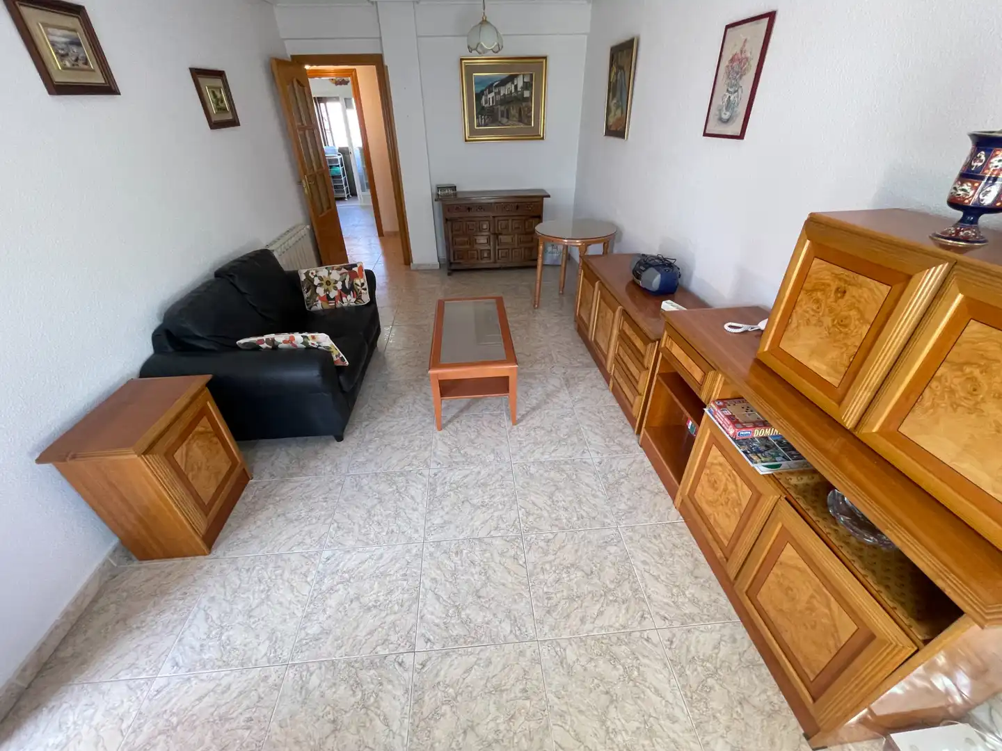 Sala d'estar de Pis en venda en Madrid amb Calefacció, Terrassa i Traster