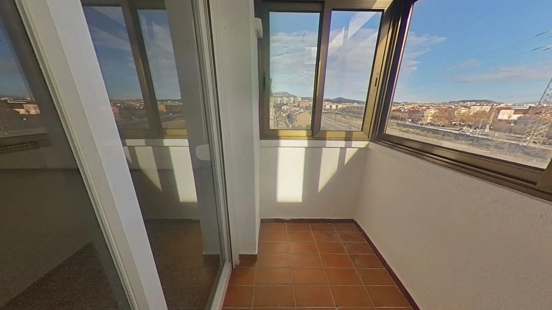Balcony of Flat for sale in Terrassa  with Heating and Terrace