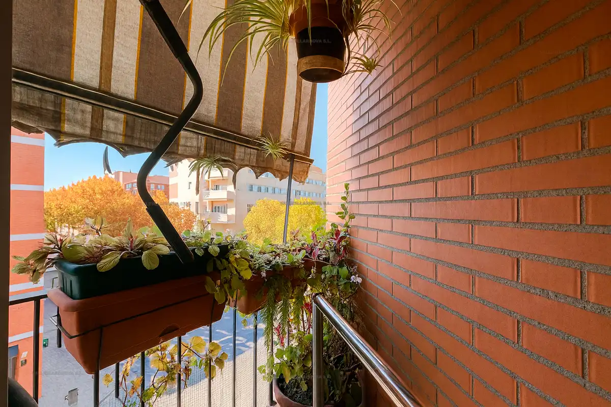 Terrasse von Wohnung zum Verkauf in Mollet del Vallès mit Klimaanlage, Heizung und Abstellraum