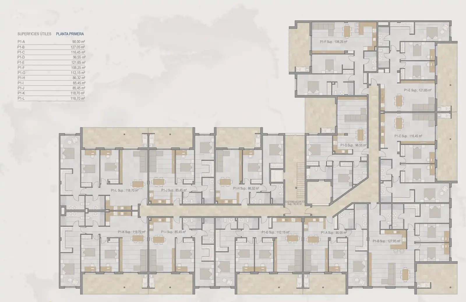Apartament amb terrassa en venda a Torre-Pacheco ciudad, imagen 12