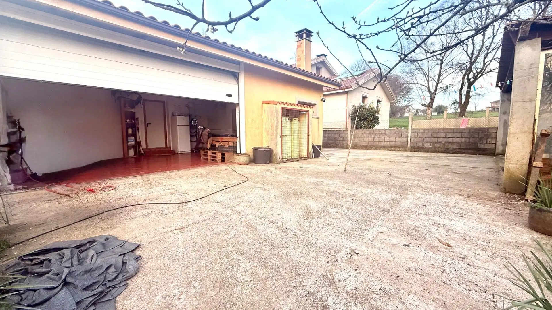 Vista exterior de Casa o chalet en venta en Lalín con Calefacción, Jardín privado y Terraza