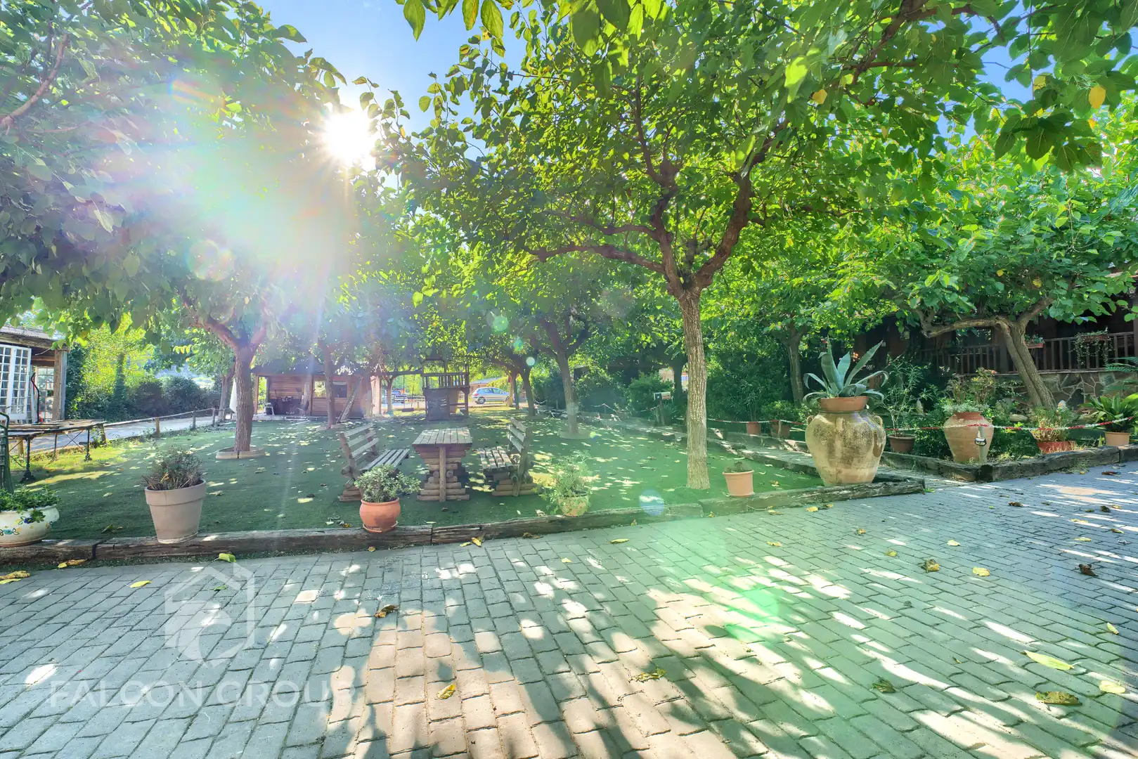 Garden of Houses for sale in Calafell  with Air Conditioner, Private garden and Terrace
