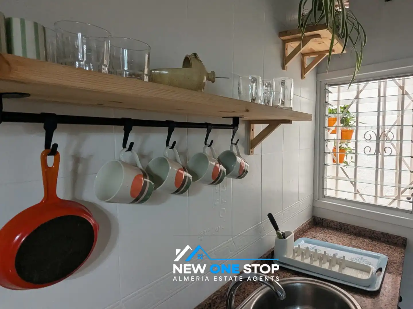 Cocina de Casa adosada en venta en Mojácar Pueblo