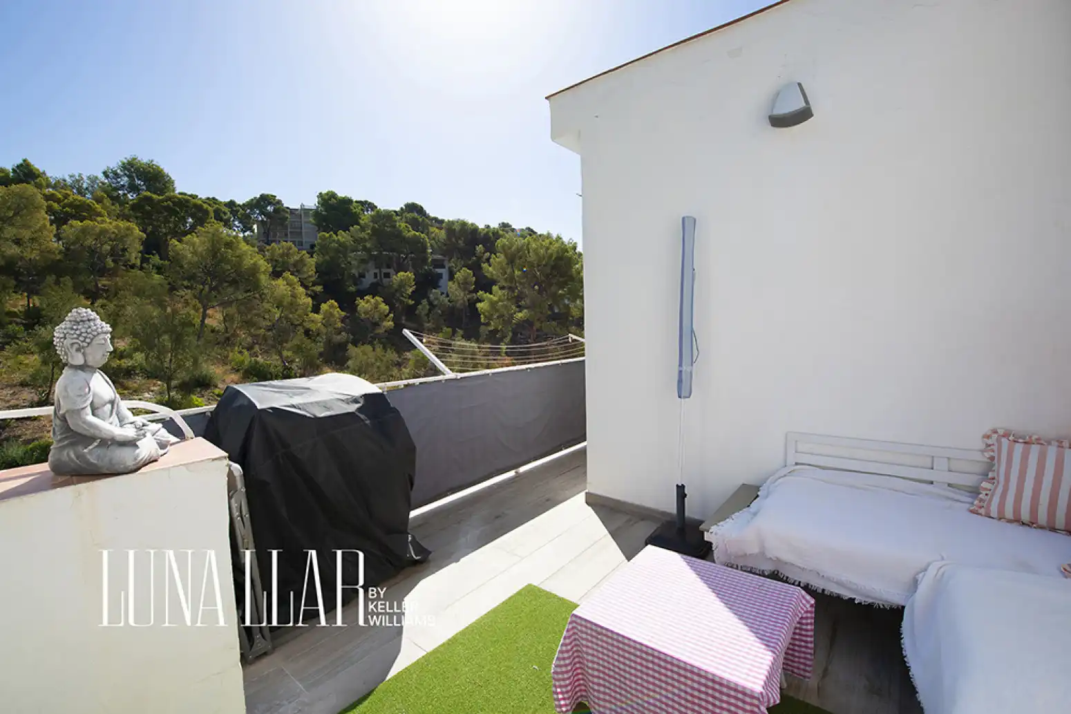 Balcony of Attic for sale in Castelldefels  with Air Conditioner and Terrace