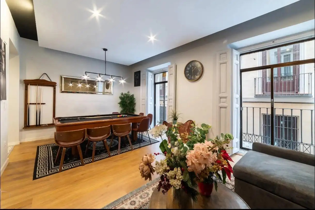 Comedor de Apartamento en venta en  Madrid Capital con Aire acondicionado, Trastero y Amueblado