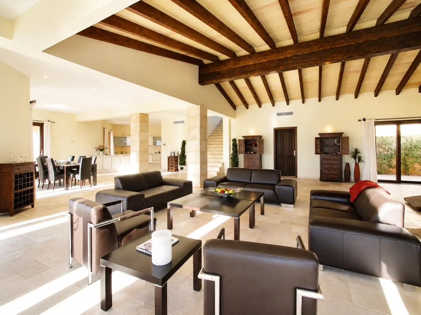 Living room of Houses for rent in Alaró  with Air Conditioner, Heating and Storage room