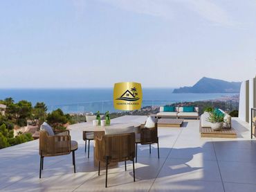 Xalet amb piscina en venda a Altea la Vella
