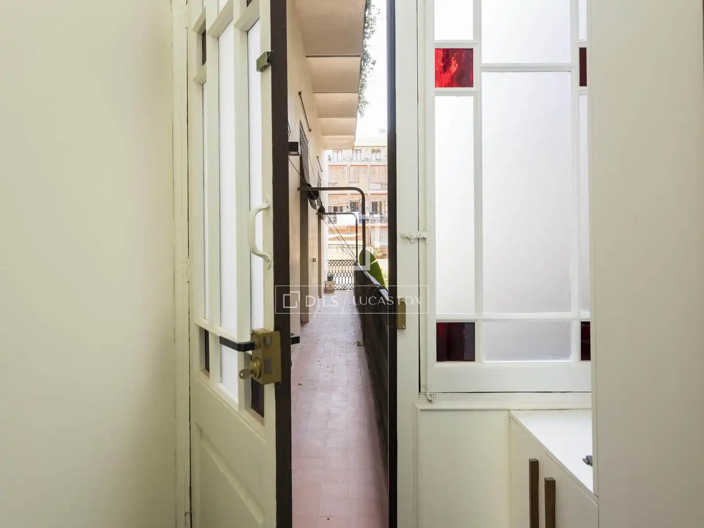 Balcony of Flat for rent in Barcelona  with Air Conditioner, Furnished and Balcony