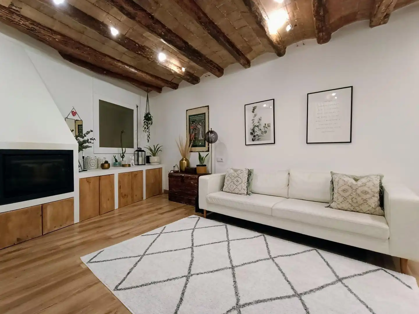 Sala de estar de Casa o chalet en venta en Molins de Rei con Aire acondicionado, Calefacción y Terraza