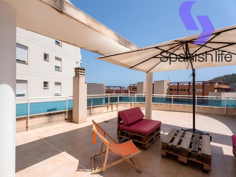 Terrace of Flat for sale in Villajoyosa / La Vila Joiosa  with Air Conditioner, Terrace and Balcony