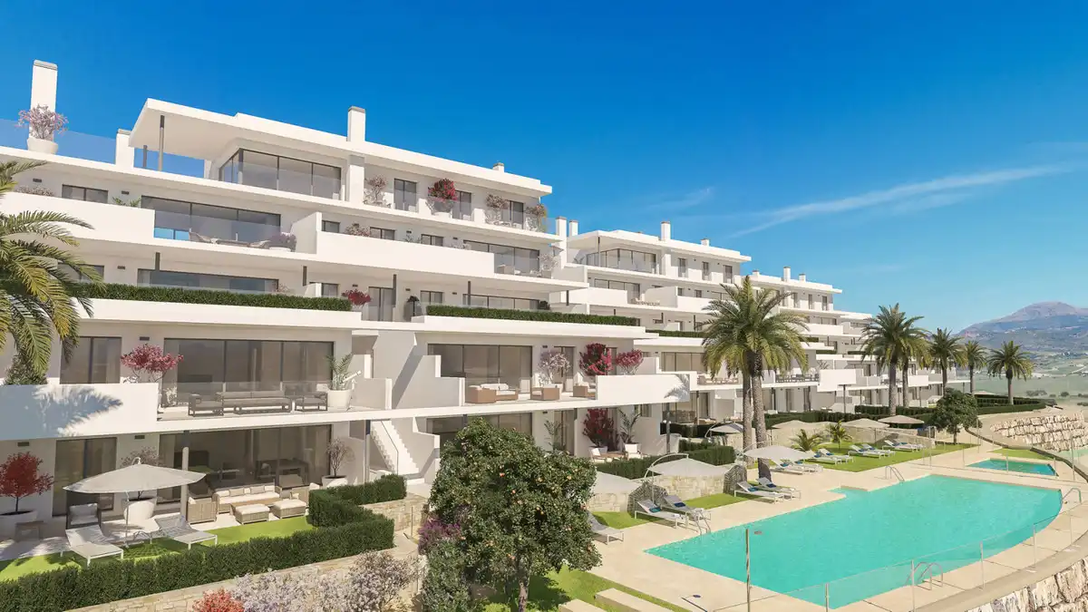 Apartament amb piscina en venda a Casares pueblo
