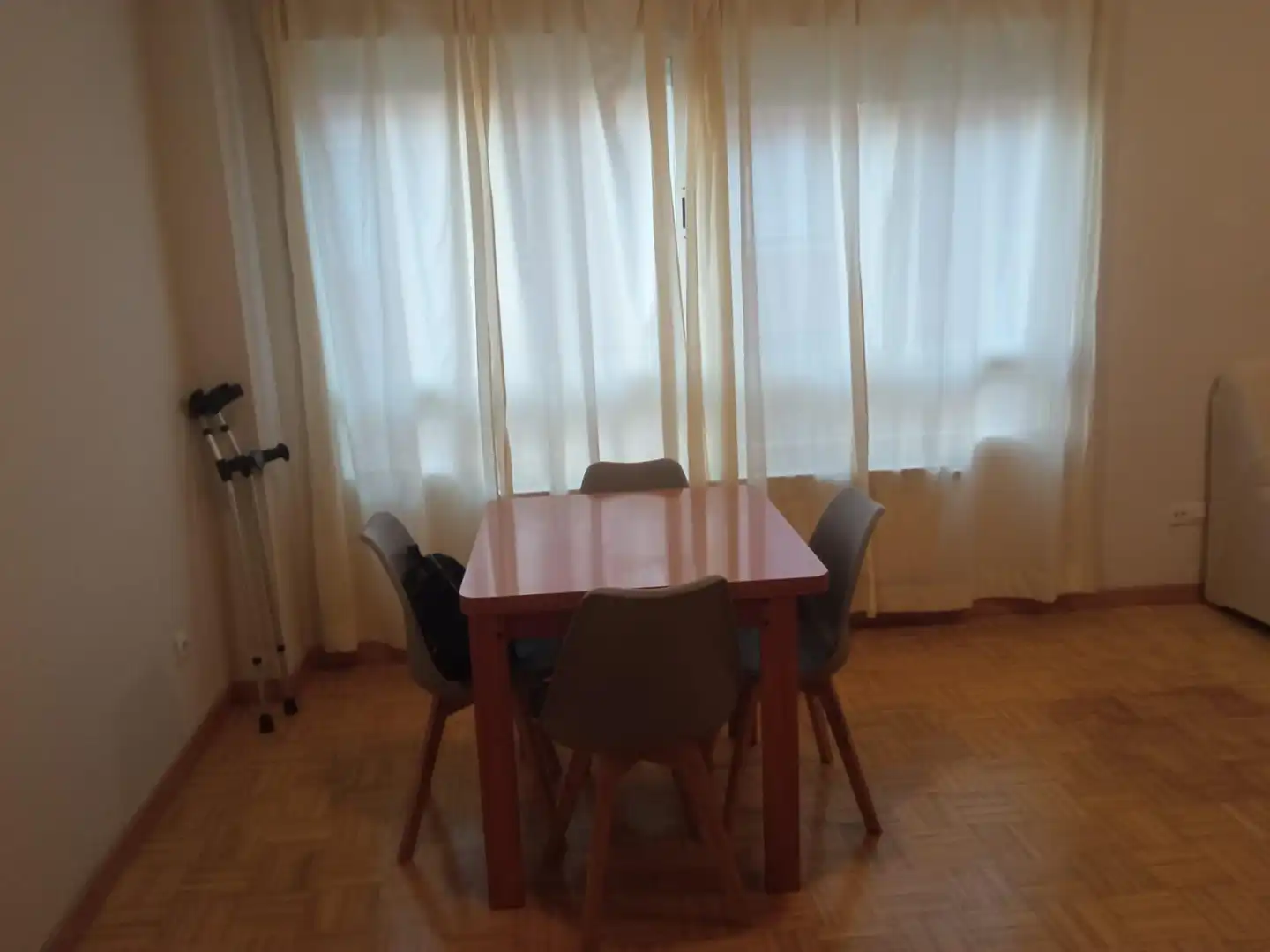 Dining room of Flat for sale in Ciudad Real  with Heating, Private garden and Furnished