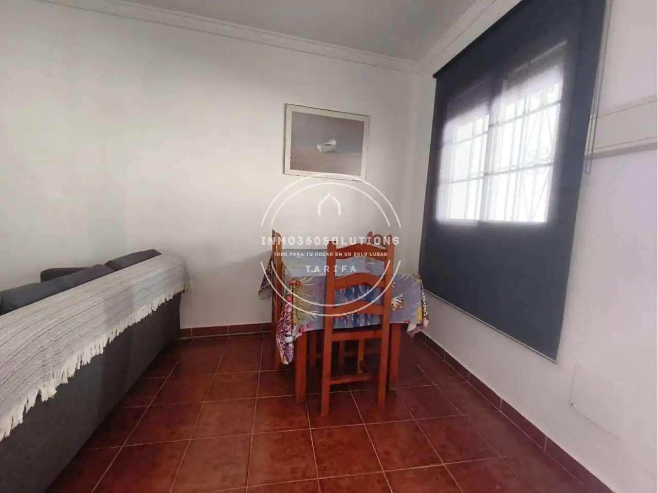 Dining room of Flat for rent in Tarifa  with Air Conditioner, Terrace and Furnished