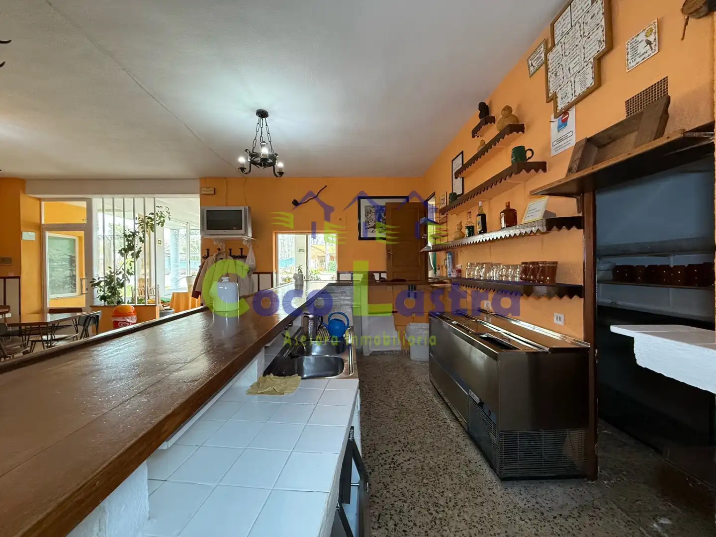 Cocina de Casa adosada en venta en Nava de Francia con Calefacción, Jardín privado y Terraza